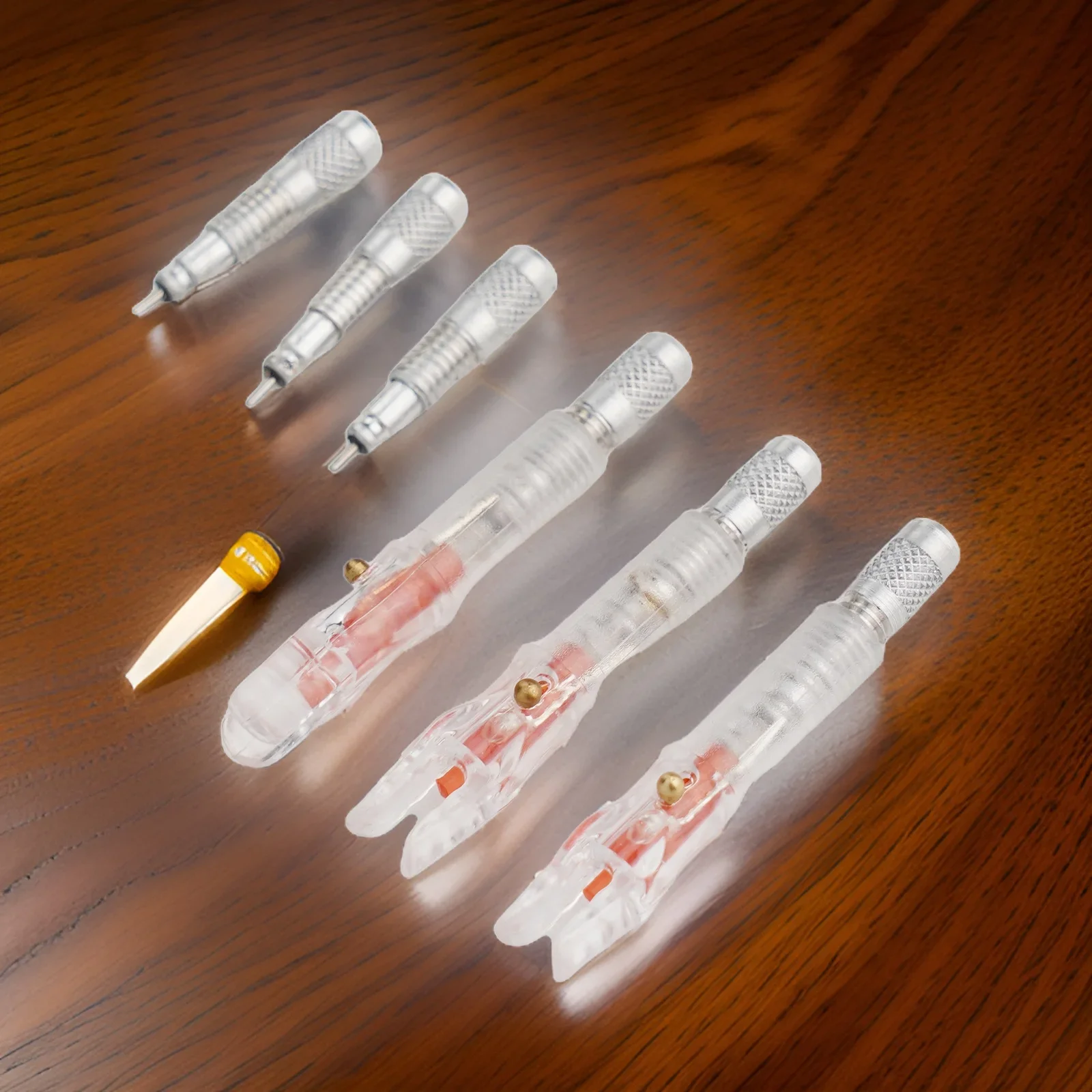 Archery Equipment 3pcs LED Automatically Lighted Arrow Nocks Fit ID4 2mm Shafts Capable Of Continuous Use For 36 Hours
Archery Equipment 3pcs LED Automatically Lighted Arrow Nocks Fit ID4 2mm Shafts Capable Of Continuous Use For 36 Hours