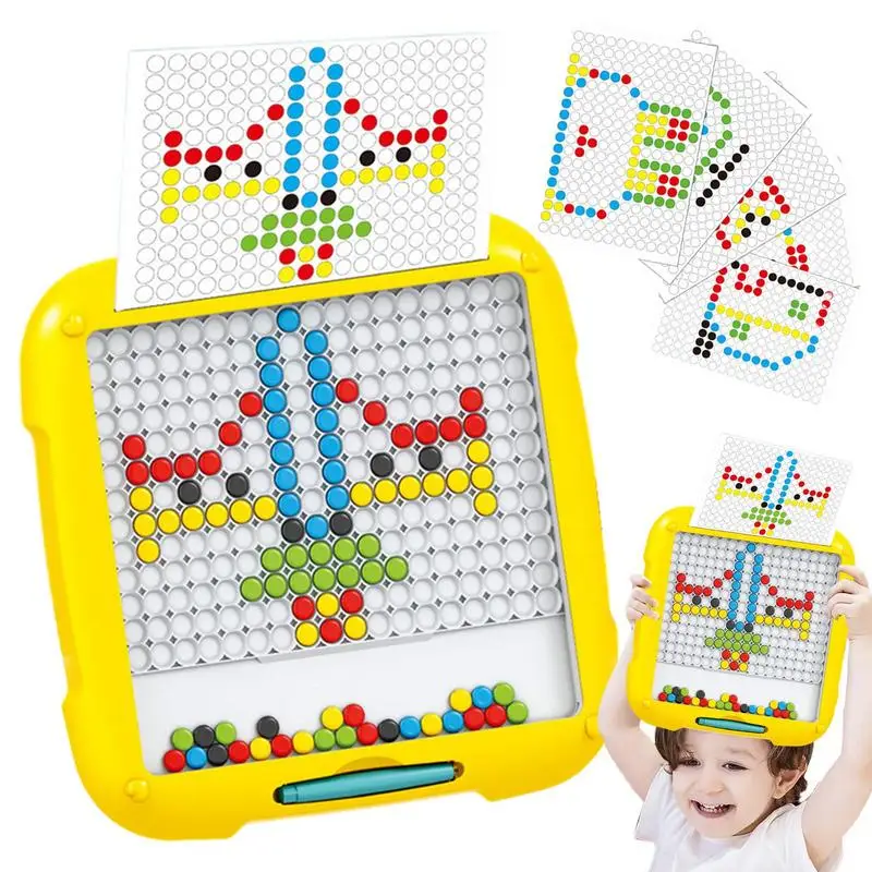 Toddler Magnet Doodle Board Magnetic Dot Art Doodle Toys Large Magnetic Drawing Doodle Board For 3-8 Years Old Kids Girls Boys
Toddler Magnet Doodle Board Magnetic Dot Art Doodle Toys Large Magnetic Drawing Doodle Board For 3-8 Years Old Kids Girls Boys