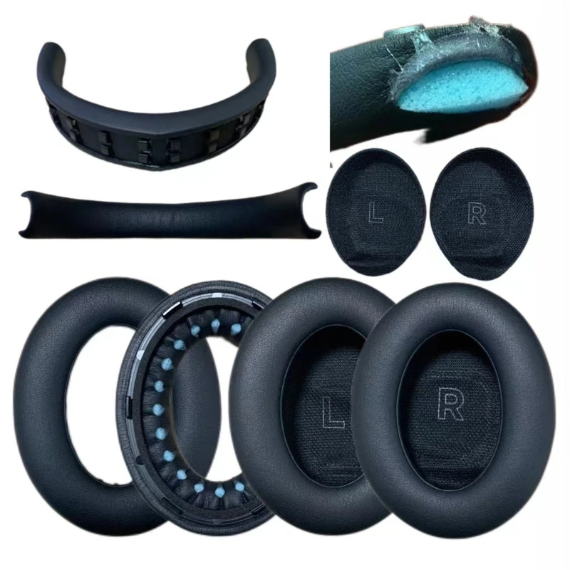 Soft Sponges Ear Pad Cushion for Headphones Earcups Ear Cups pillow Ear Cushions Ear Cover Customizable Fit Replacement
Soft Sponges Ear Pad Cushion for Headphones Earcups Ear Cups pillow Ear Cushions Ear Cover Customizable Fit Replacement