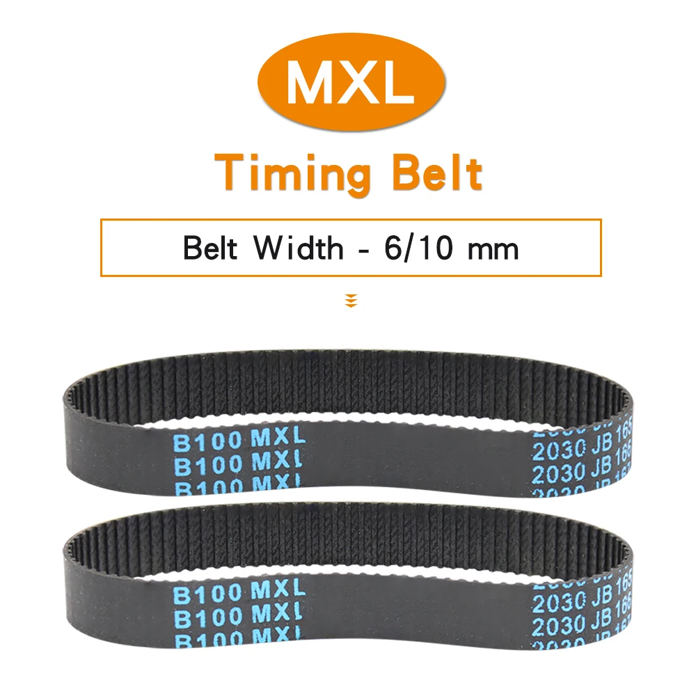 

1 Piece Timing Belt 76MXL/76.8MXL/77MXL/78MXL/79.2MXL/80MXL/80.8MXL/81MXL/82MXL/83MXL/84MXL Teeth Pitch 2.032mm Belt Width 6/10