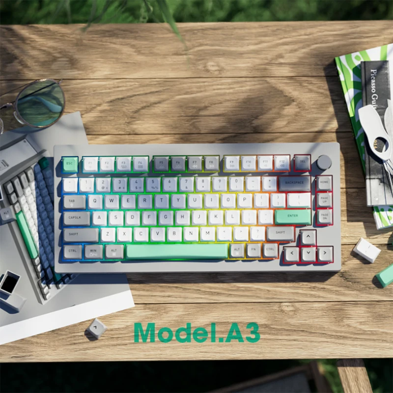 Bluetooth-клавиатура James Donkey A3, беспроводная, 2,4 ГГц, 3 режима
Bluetooth-клавиатура James Donkey A3, беспроводная, 2,4 ГГц, 3 режима