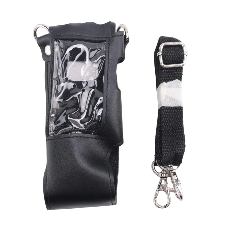

Walkie Talkie Holster Portable Extended Leather Holster For Baofeng UV5R/5RA/5RE TYT TH-F8 And Other Walkie Talkies Easy Install