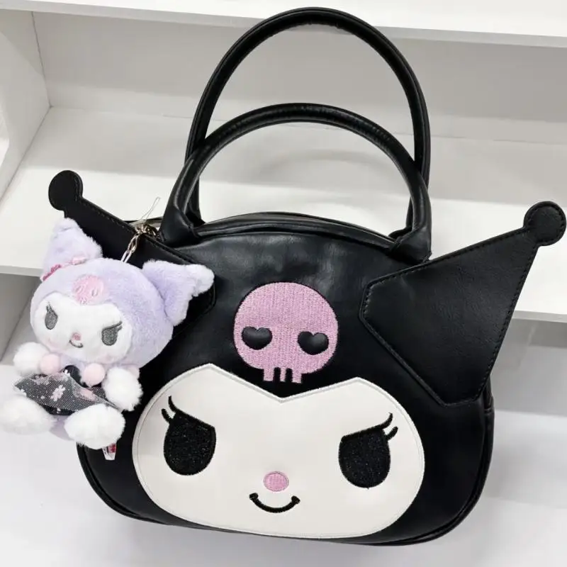 Cartoon Cinnamoroll Handbag Female Sanrio Preppy Style PU Bag Pochacco Kuromi Hangyodon Anime Shoulder Bags Birthday Gift
Cartoon Cinnamoroll Handbag Female Sanrio Preppy Style PU Bag Pochacco Kuromi Hangyodon Anime Shoulder Bags Birthday Gift