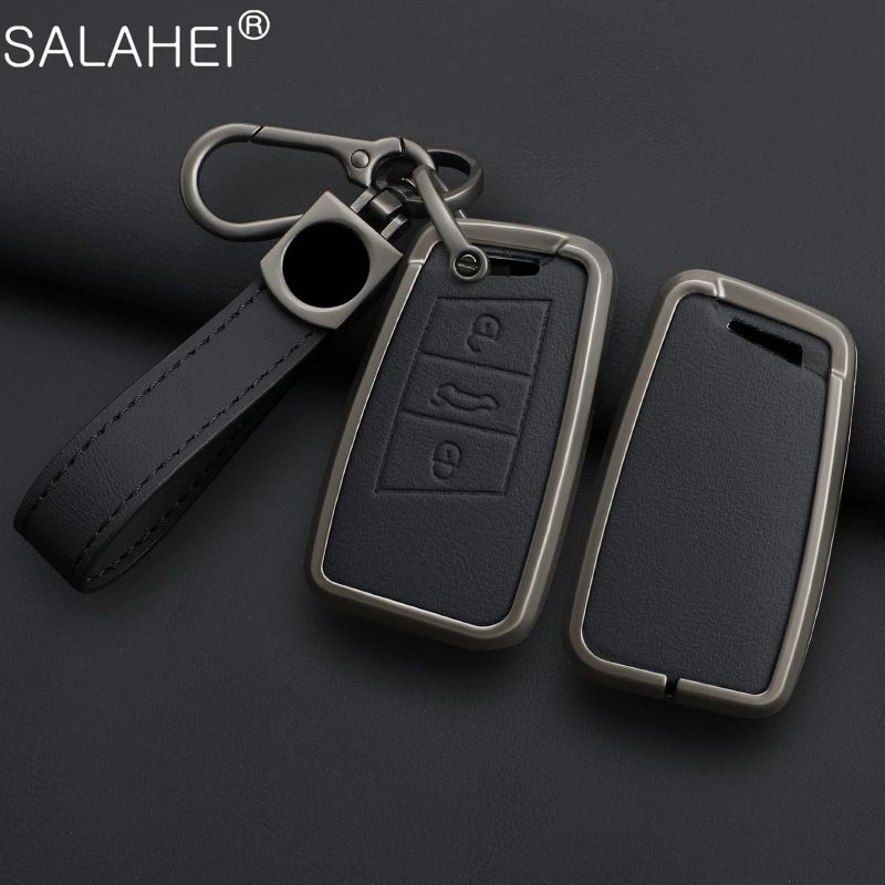 

Car Key Case Cover Fob Keyring Holder For VW Volkswagen Polo Tiguan Passat B5 B6 B7 B8 3C Golf 4 5 6 MK6 Jetta Lavida Magotan CC