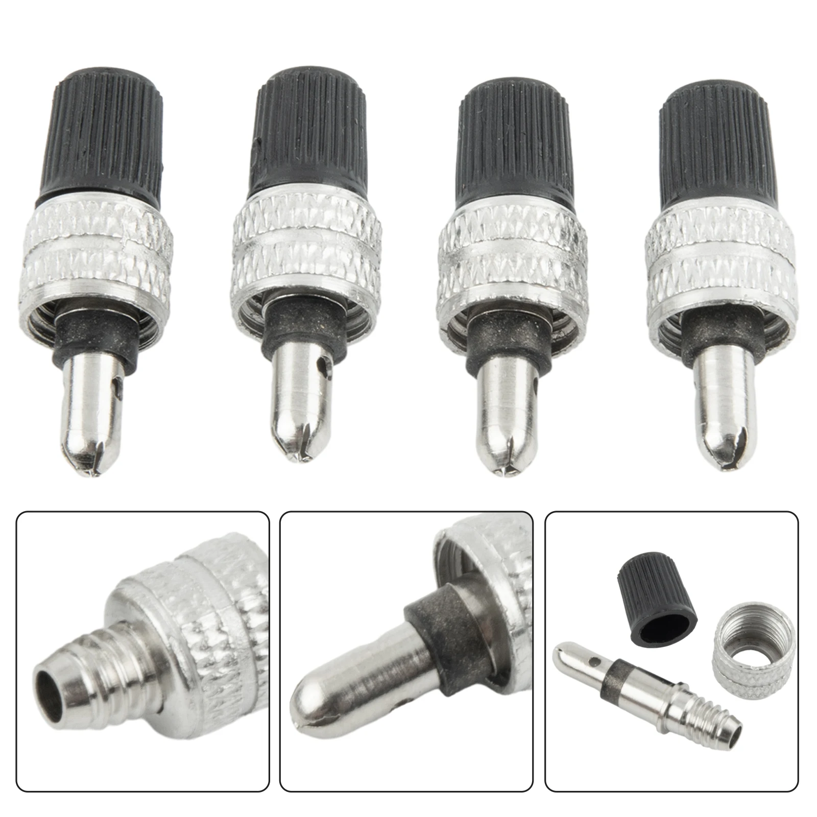 4pcs Bicycle Tube Valve Bike Replacement Dunlop Valve Germany Valve ValveStainless Steel MTB Road Bikes Repair Accessories
4pcs Bicycle Tube Valve Bike Replacement Dunlop Valve Germany Valve ValveStainless Steel MTB Road Bikes Repair Accessories