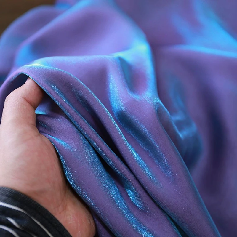 New Colorful Gradient Fabric Hot Selling Designer DIY Materials COS Dress Shirt Dress Silk Satin Photo Background
New Colorful Gradient Fabric Hot Selling Designer DIY Materials COS Dress Shirt Dress Silk Satin Photo Background