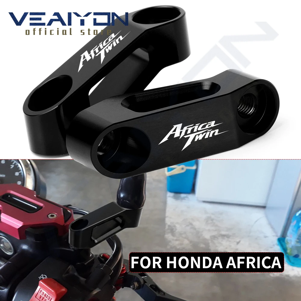 For HONDA Africa Twin CRF 1000L CRF 1100 L crf 1000 L motorcycle accessories Mirror Extender Rearview Mirrors Extension Adaptor
For HONDA Africa Twin CRF 1000L CRF 1100 L crf 1000 L motorcycle accessories Mirror Extender Rearview Mirrors Extension Adaptor