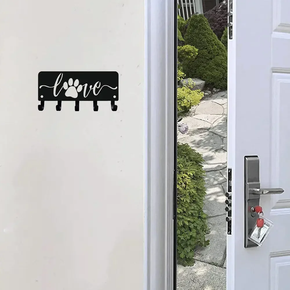 Puppy Dog Love Key Rack Hanger & Organizer - 6 inch/9 inch Wide Metal Wall Art for Living Room Bedroom Study Porch
Puppy Dog Love Key Rack Hanger & Organizer - 6 inch/9 inch Wide Metal Wall Art for Living Room Bedroom Study Porch