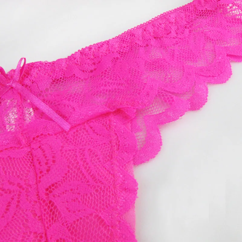 ALLTOOALL Women Sexy Lace Briefs Comfort G-String Thongs Low-waist Lingerie Breathable Female Underwear Seamless Women Panties 36 S142a615279114228aa3eaf922a451264f