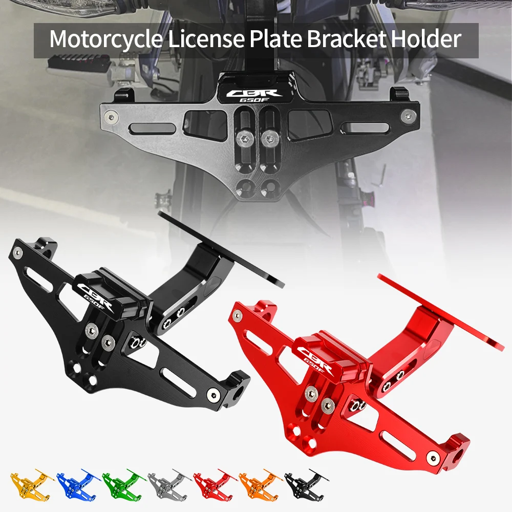 For Honda CBR650F CBR 650F 650 F 2014 2015 2016 2017 License Plate Holder Bracket Rear Tail Tidy Fender Registration Plate kit 
For Honda CBR650F CBR 650F 650 F 2014 2015 2016 2017 License Plate Holder Bracket Rear Tail Tidy Fender Registration Plate kit