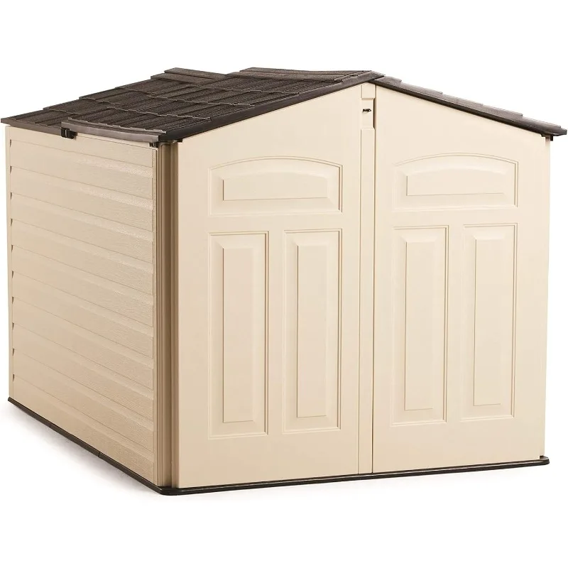 Lid Resin Outdoor Storage Shed (5 x 6.5 Ft),Weather Resistant, Beige/Brown, Organization for Home
Lid Resin Outdoor Storage Shed (5 x 6.5 Ft),Weather Resistant, Beige/Brown, Organization for Home