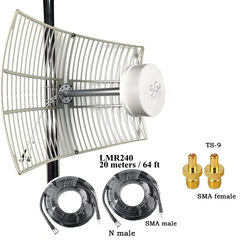 Cross Polarized MIMO Mount Grid Antenna, 20km, Verizon, T-Mobile, Sprint Cell Phone Signal Booster, Repeater, 5G 20 Mallzona S142bee3f2ba748e1b19dfc331f2ca4896 Cross Polarized MIMO Mount Grid Antenna, 20km, Verizon, T-Mobile, Sprint Cell Phone Signal Booster, Repeater, 5G Mallzona