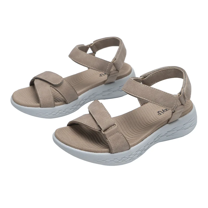Flats Heel Thick Bottom Non-slip Soft Bottom Open Toe Wedges Sandals For Women Beach Shoes
Flats Heel Thick Bottom Non-slip Soft Bottom Open Toe Wedges Sandals For Women Beach Shoes