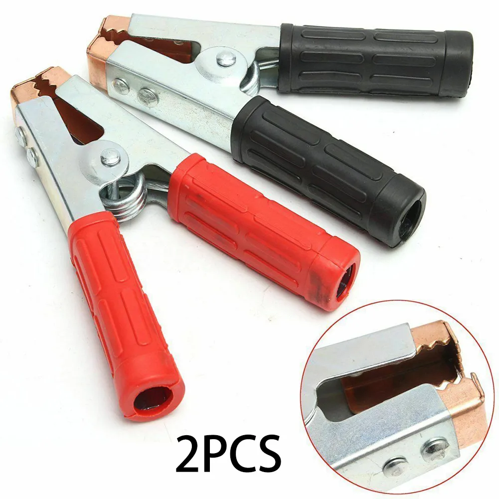 Alligator Clips Hot Car Battery Clamps Crocodile Clip 600A Red Black Electrical Connection Battery Terminals Power Wire Test
Alligator Clips Hot Car Battery Clamps Crocodile Clip 600A Red Black Electrical Connection Battery Terminals Power Wire Test