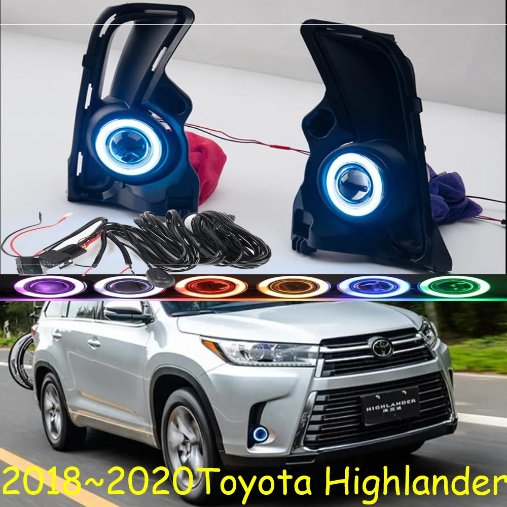 2018~2020year Car Bumper Headlight For Highlander Fog Projector Lens Light Car Accessories CCFL Highlander Headlamp
2018~2020year Car Bumper Headlight For Highlander Fog Projector Lens Light Car Accessories CCFL Highlander Headlamp