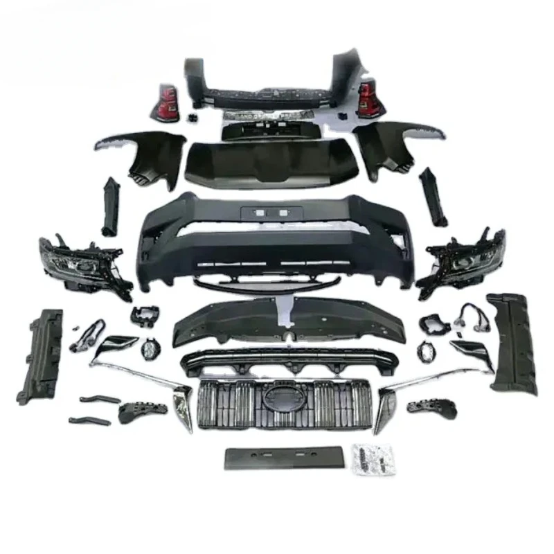 

Top Quality Factory Sale Whole Prado Car Bumpers Conversion Body Kit for Prado Fj150 2010-2017 Upgrade To Prado 2018