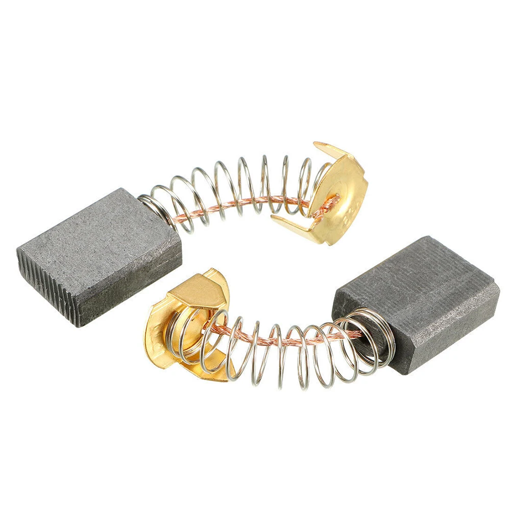 Power Tools Carbon Brushes 2pcs Fittings High Quality Replacement 16mmx13mmx6mm Carbon For Electric Motors Useful
Power Tools Carbon Brushes 2pcs Fittings High Quality Replacement 16mmx13mmx6mm Carbon For Electric Motors Useful