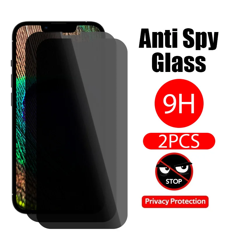 2PCS Anti-Spy Screen Protector For iPhone 14 13 12 11 Pro Max Tempered Glass For iPhone XS Max XR 6 7 8 Plus Mini Privacy Glass
2PCS Anti-Spy Screen Protector For iPhone 14 13 12 11 Pro Max Tempered Glass For iPhone XS Max XR 6 7 8 Plus Mini Privacy Glass