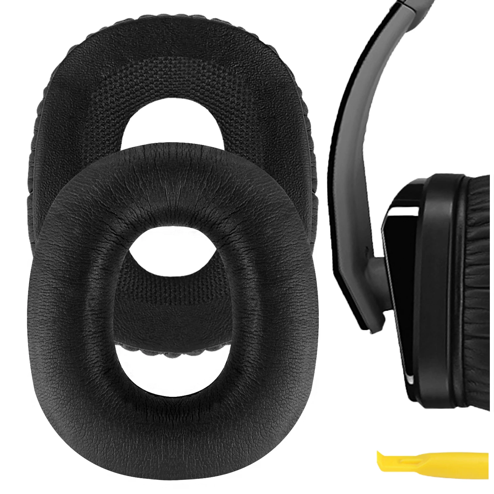 Geekria Earpads for Logitech UE4000 Headset Replacement Headphones Protein Leather Ear Pads Cover Cushions Foam Earmuff 
Geekria Earpads for Logitech UE4000 Headset Replacement Headphones Protein Leather Ear Pads Cover Cushions Foam Earmuff
