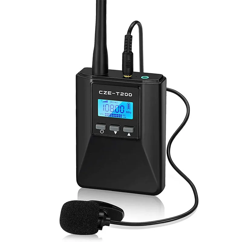 

Hot CZE-T200 0.2W Wireless Module Transmitter FM Radio Kit FM Transmitter Baseus FM Broadcast Transmitter for Radio Stations