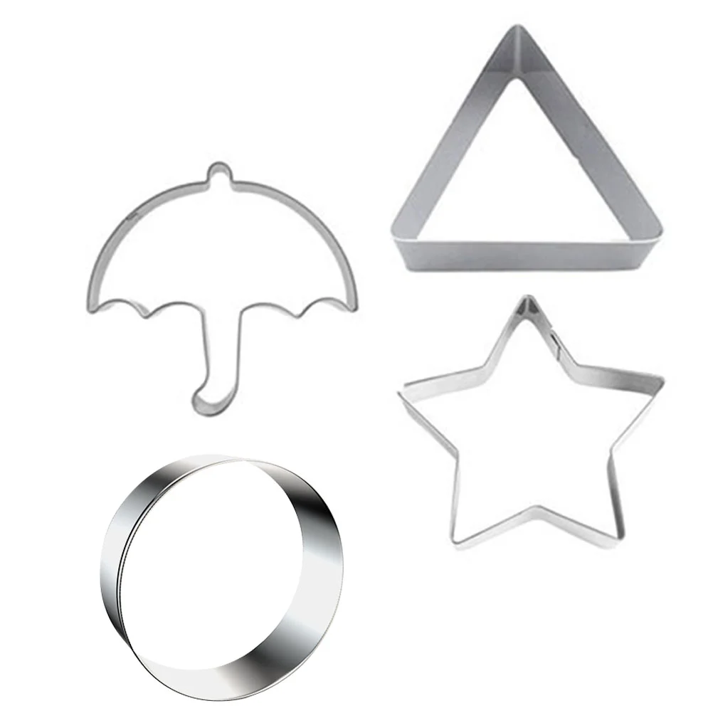 4 Pcs Pastry Biscuit Mold Stainless Steel Cookie Molds Pie DIY Korean Candy Making Tools
4 Pcs Pastry Biscuit Mold Stainless Steel Cookie Molds Pie DIY Korean Candy Making Tools