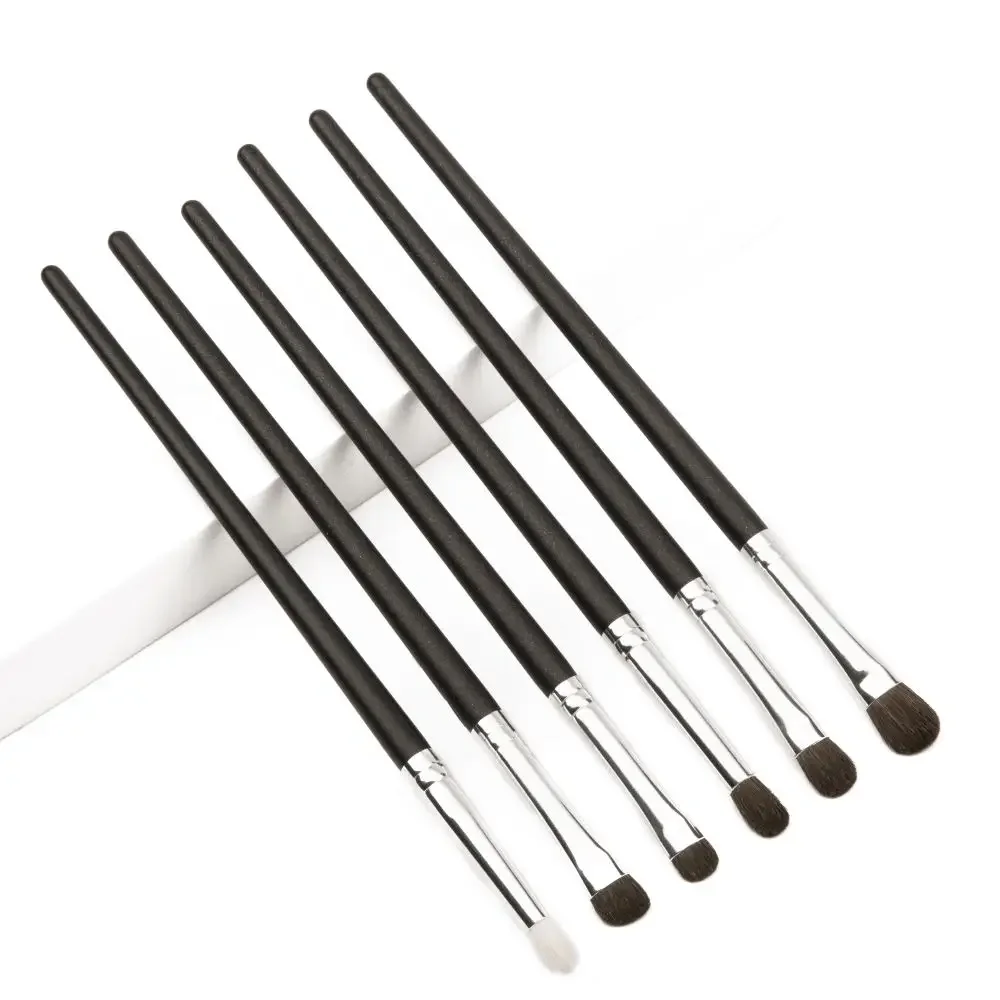 SHINEDO Pro 6 Pcs Pencil Tapered Crease Blending Goat Horse Hair Angled Flat Eyeshadow Cosmetic Kit Smudge Makeup Brushes
SHINEDO Pro 6 Pcs Pencil Tapered Crease Blending Goat Horse Hair Angled Flat Eyeshadow Cosmetic Kit Smudge Makeup Brushes