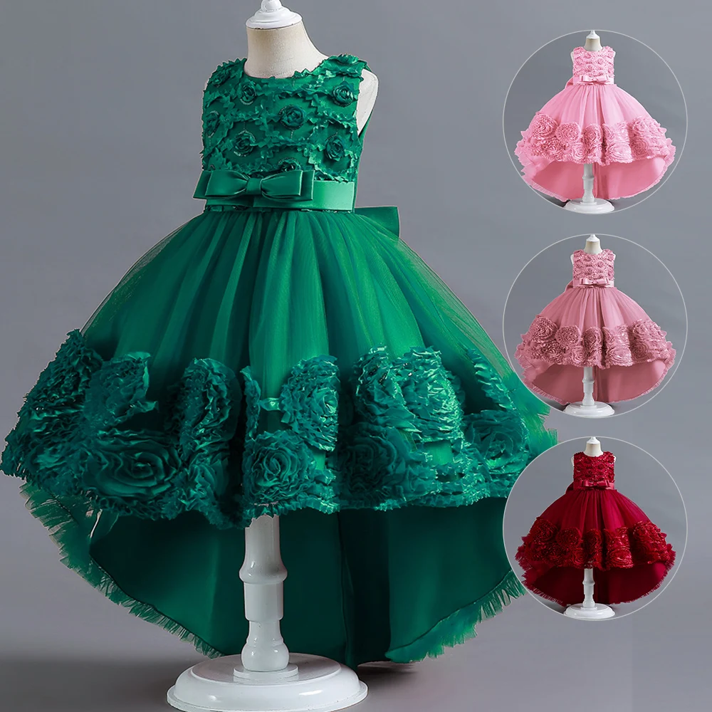 Girl's dress flower girl's fluffy flower wedding dress temperament little model walk tuxedo children's piano performance dress
Girl's dress flower girl's fluffy flower wedding dress temperament little model walk tuxedo children's piano performance dress
