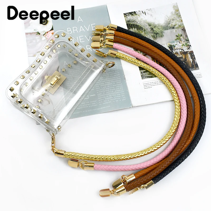 2Pcs Deepeel 30/40/60cm Fashion PU Leather Woven Bags Handle Women's Handbag Purse Replace Shoulder Straps DIY Bag Accessories
2Pcs Deepeel 30/40/60cm Fashion PU Leather Woven Bags Handle Women's Handbag Purse Replace Shoulder Straps DIY Bag Accessories
