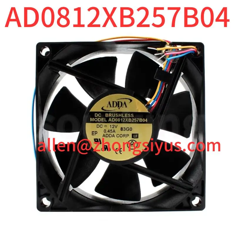 Новый Компьютерный Вентилятор большого объема воздуха AD0812XB257B04 8025 12V 0.45A
Новый Компьютерный Вентилятор большого объема воздуха AD0812XB257B04 8025 12V 0.45A