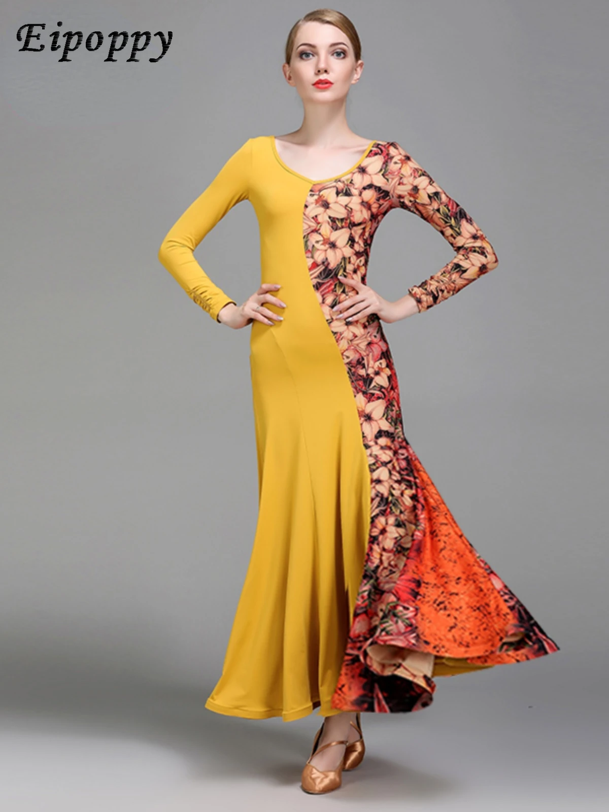 Lily Modern Dance Dress Ballroom Dance Racing Suit Female Swing Dress 
Lily Modern Dance Dress Ballroom Dance Racing Suit Female Swing Dress