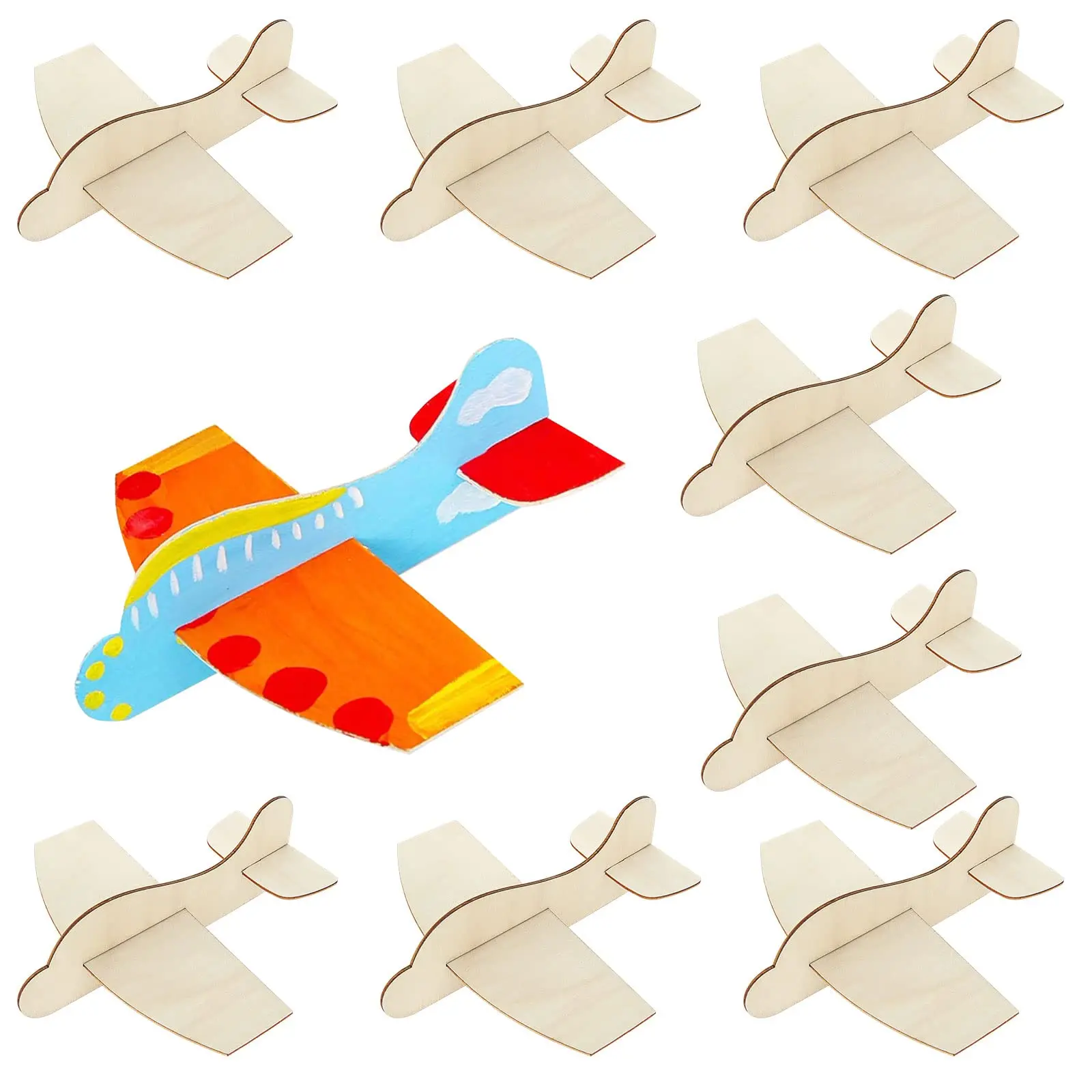 10/15Pcs DIY Model Wooden Airplane Nature Wood Plane Balsa Wood Planes Handicraft Plane for Birthday Carnival Party
10/15Pcs DIY Model Wooden Airplane Nature Wood Plane Balsa Wood Planes Handicraft Plane for Birthday Carnival Party