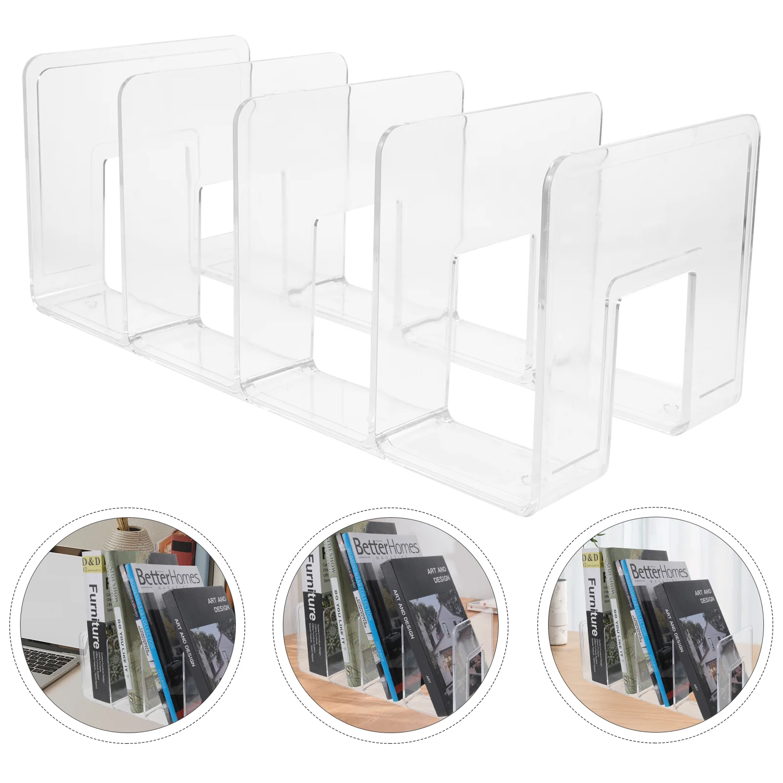 Acrylic File Holder 4 Section File Organizer Desk File Folder Holder File Sorter Vertical Document File Sorter Rack Stand
Acrylic File Holder 4 Section File Organizer Desk File Folder Holder File Sorter Vertical Document File Sorter Rack Stand