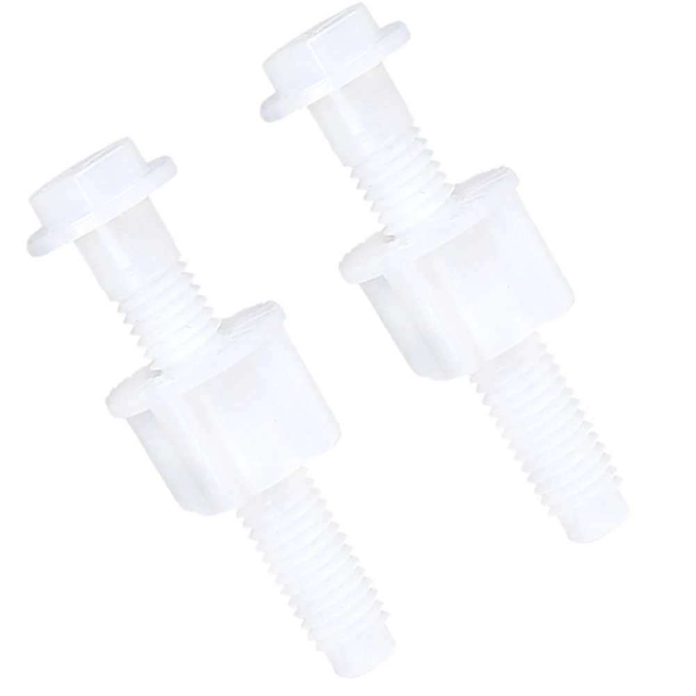 2pcs Toilet Hinge Bolts Screw Fixing Fitting Kit Repair Bolts Plastic Universal Replacement Toilet Lid Set Screws Bathroom Parts
2pcs Toilet Hinge Bolts Screw Fixing Fitting Kit Repair Bolts Plastic Universal Replacement Toilet Lid Set Screws Bathroom Parts