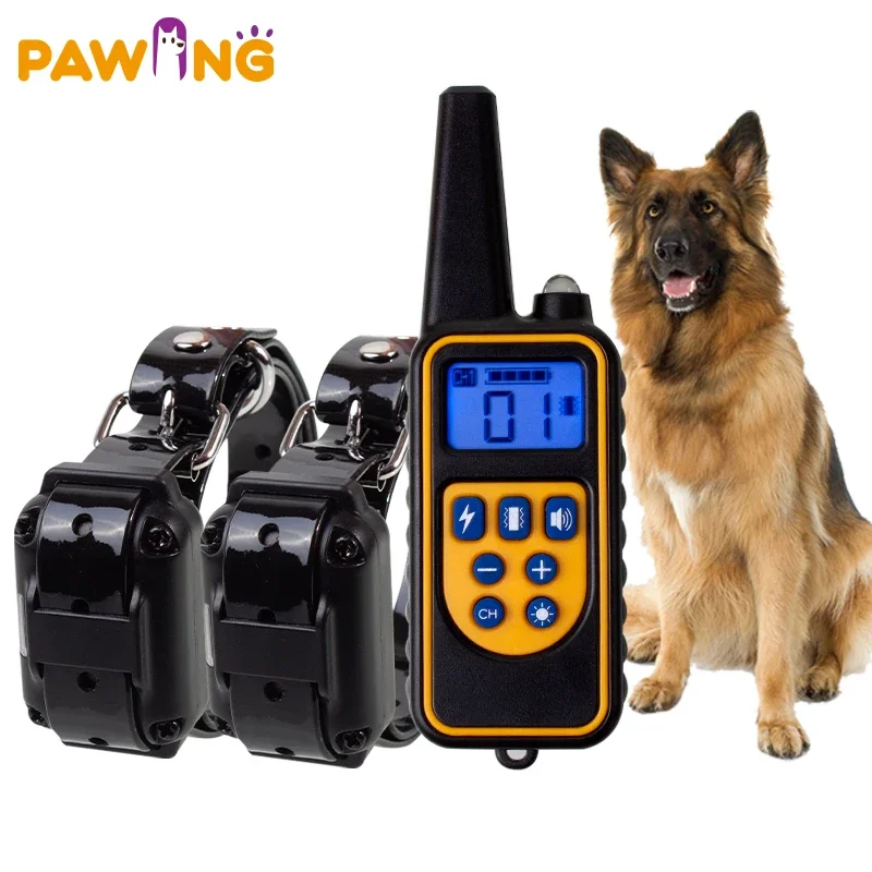 Dog Training Collar Pet Remote Control Waterproof Rechargeable with LCD Display for All Size Vibration Sound Harness for a cat
Dog Training Collar Pet Remote Control Waterproof Rechargeable with LCD Display for All Size Vibration Sound Harness for a cat