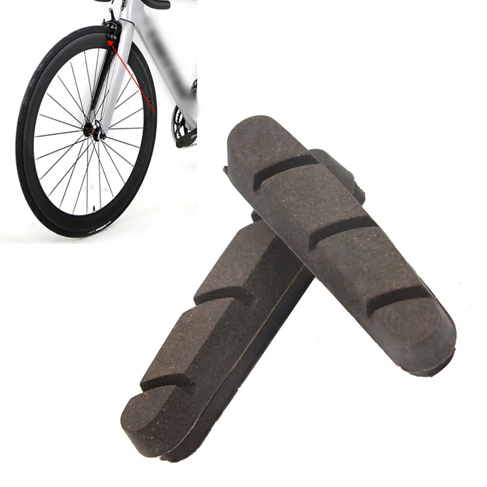 2pcs Road Bike Brake Pads Shoes For Shimano Carbon Fiber Rim Wheel Frame V-Brake Brake Blocks Bicycle Accessories
2pcs Road Bike Brake Pads Shoes For Shimano Carbon Fiber Rim Wheel Frame V-Brake Brake Blocks Bicycle Accessories