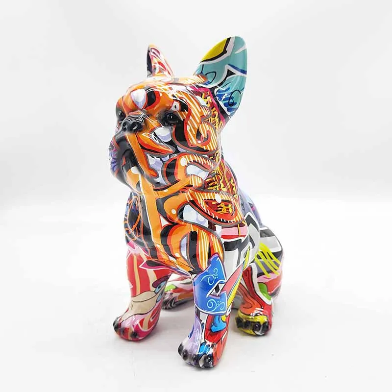 Art Modern Simple Glitzy French Bulldog Statue Office Porch Wine Cabinet Desktop Home Decor Crafts Family Expenses Gift
Art Modern Simple Glitzy French Bulldog Statue Office Porch Wine Cabinet Desktop Home Decor Crafts Family Expenses Gift