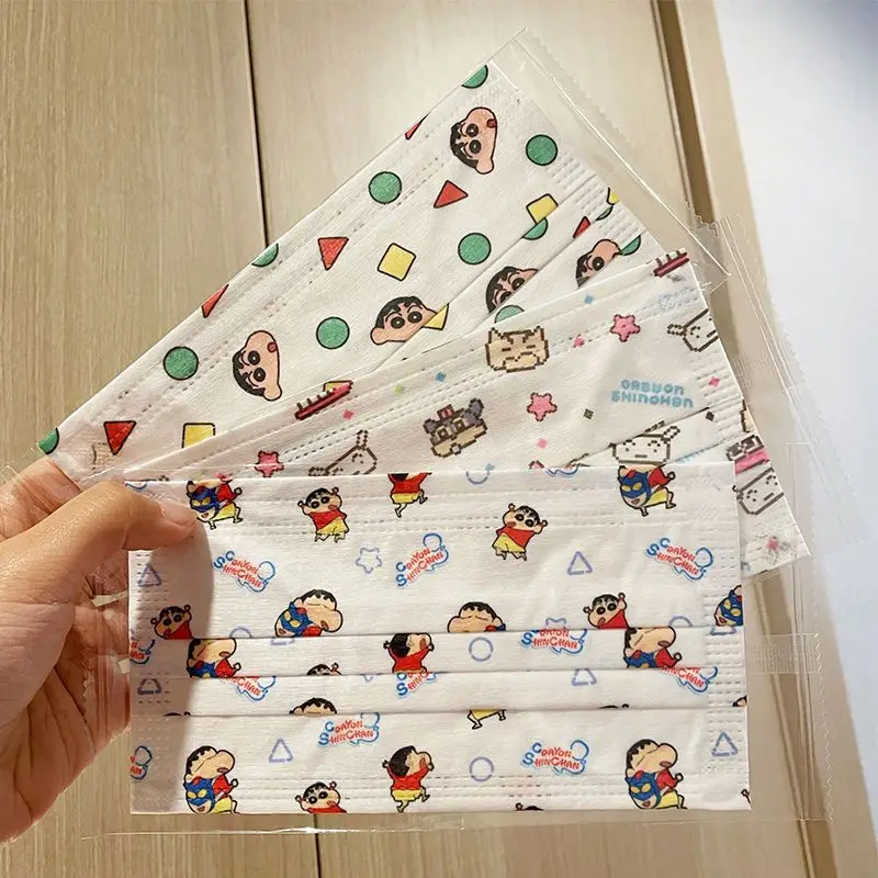 Crayon Shin-Chan Cartoon Japanese Disposable Face Mask Three Layer Protection Independent Packaging Sun Protection Breathable
Crayon Shin-Chan Cartoon Japanese Disposable Face Mask Three Layer Protection Independent Packaging Sun Protection Breathable