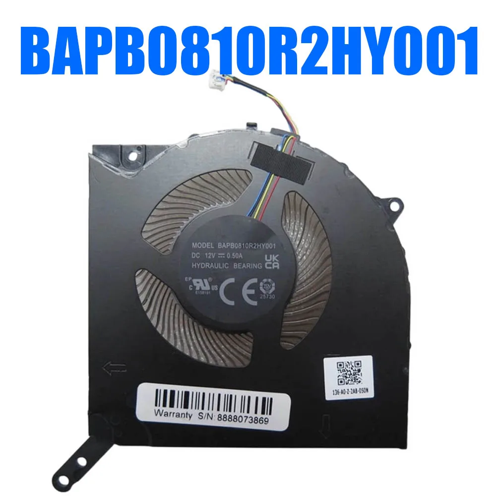 BAPA0810R2HY001 BAPB0810R2HY001 DC12V Laptop Fan BAPA0810R2HY001 BAPB0810R2HY001 DC12V Laptop Fan