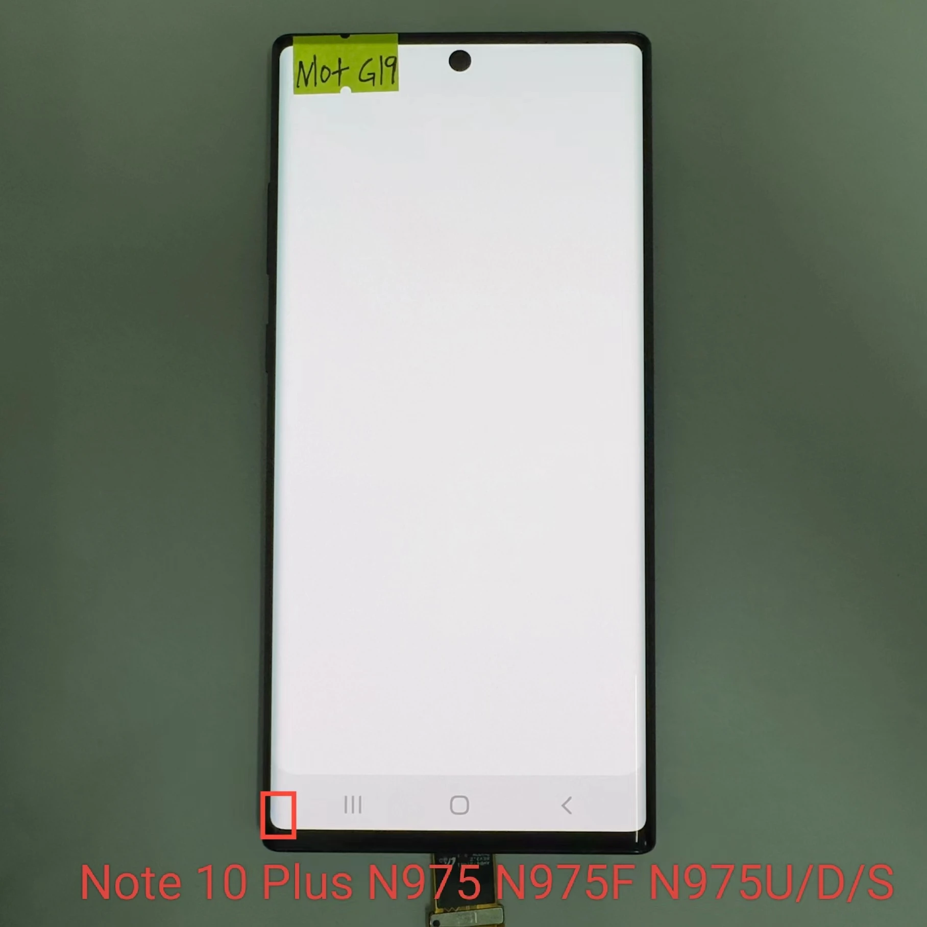 

6.8-inch Note 10 Plus LCD display screen with frame series, suitable for Galaxy Note 10 Plus SM-N975 N975F N975D N975U/S