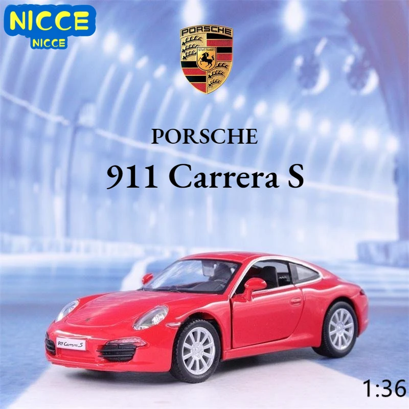 Nicce 1:36 Porsche 911 Carrera S Sports Car Pull Back Car Model Car Metal Alloy Toy Car for Kid Gifts Collection F204
Nicce 1:36 Porsche 911 Carrera S Sports Car Pull Back Car Model Car Metal Alloy Toy Car for Kid Gifts Collection F204
