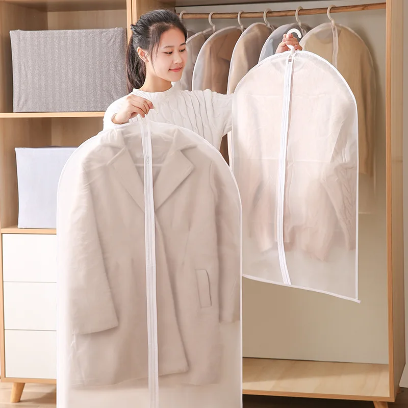 3764 Clothes Dust Cover Hanging Bag Clothes Dust Cover Suit Hanging Long Down Jacket Household Transparent Coat Bag 5PCS/LOT
3764 Clothes Dust Cover Hanging Bag Clothes Dust Cover Suit Hanging Long Down Jacket Household Transparent Coat Bag 5PCS/LOT