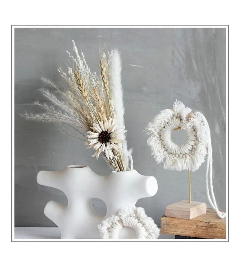 Mini Bohemian Cotton Macrame Wall Hanging 12 S14525a2b107a46c6a259869a245f3e92j