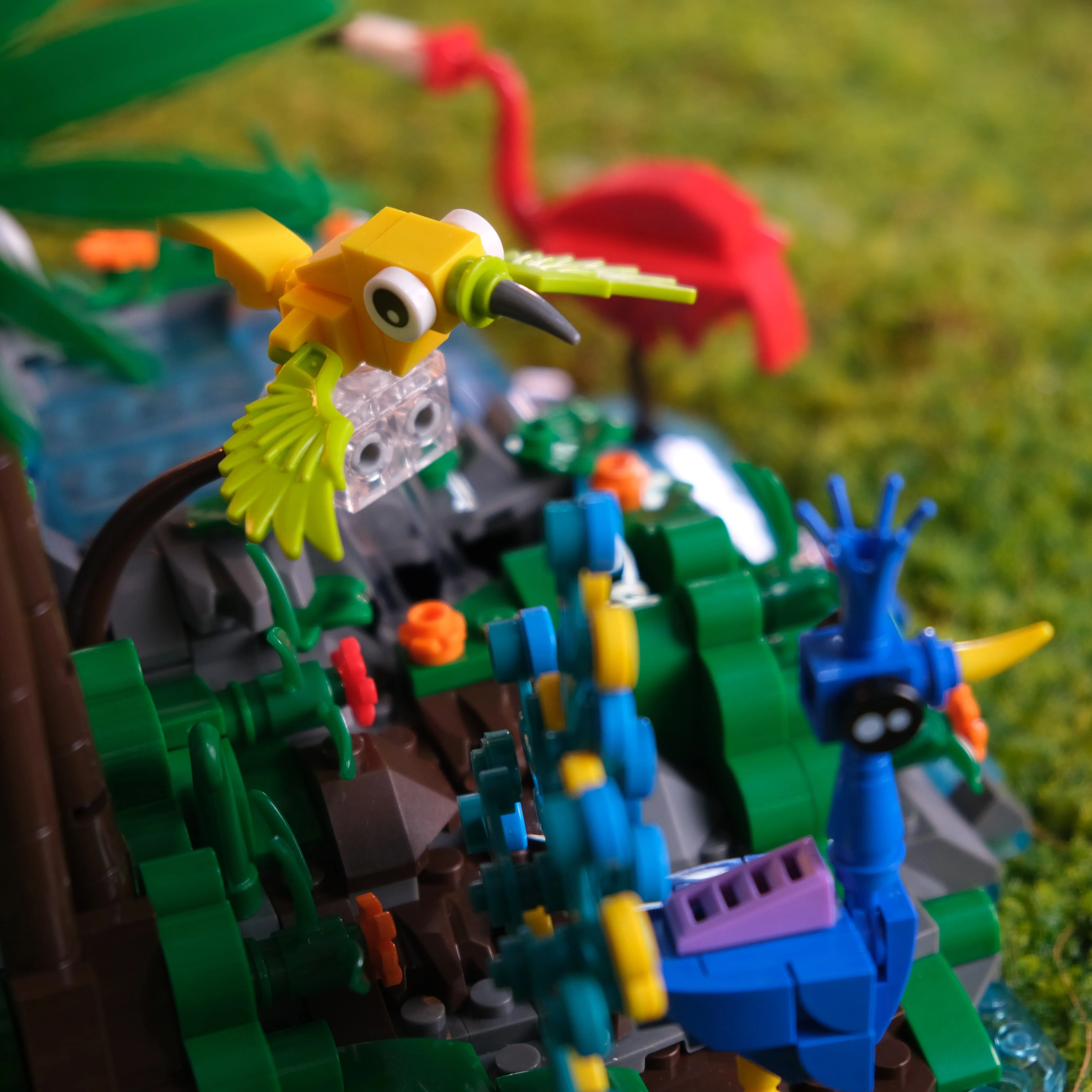 755PCS Creative Tropical Forest Building Blocks Cute Animal Lion Zoo Model Bricks Assemble Toys Birthday Gift for Adults Kids 755PCS Creative Tropical Forest Building Blocks Cute Animal Lion Zoo Model Bricks Assemble Toys Birthday Gift for Adults Kids