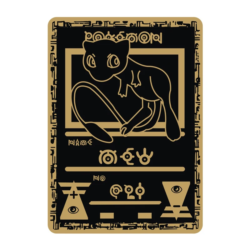 New ArrivalsNew Arrivals27 Style Latest Pokemon Custom Metal Card Totem Ancient  Mewtwo Custom Metal Pokemon Card Toys for Children Collection Card |  Daraz.lk