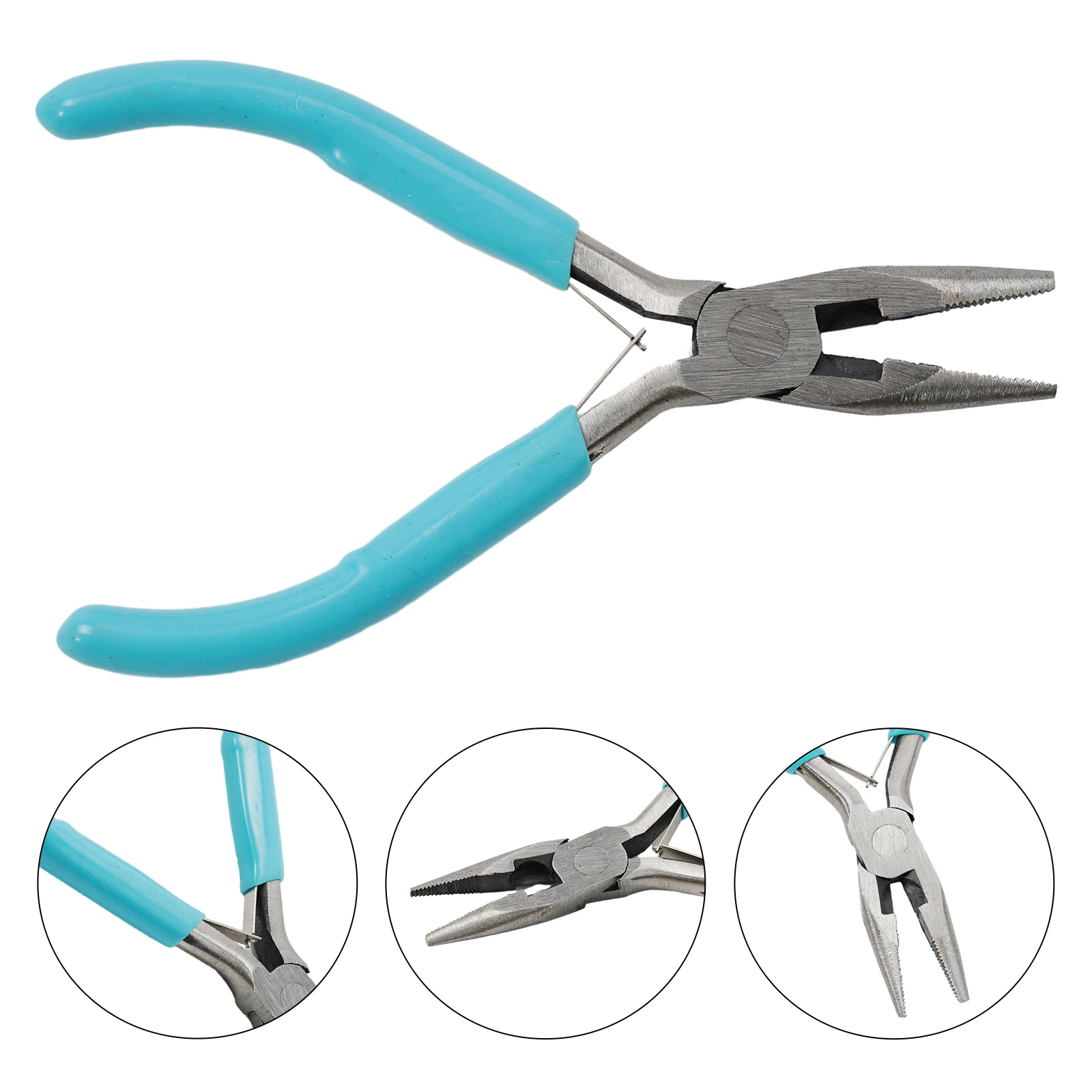 

Mini Pliers Diagonal Pliers Round Bent Needle Nose Cutter Handcraft Beading Insulated Plier For DIY Small Jewelry Pliers Tools