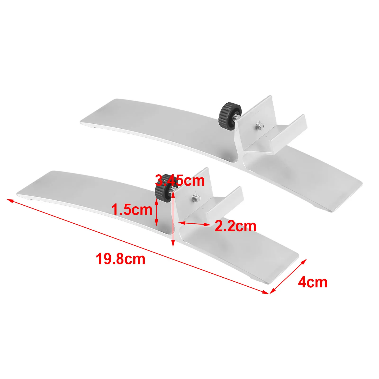 1pair Of Heating Plate Bracket Aluminum Alloy Infrared Heating Panel Stand Feet Portable Infrared Heater Stand Legs
1pair Of Heating Plate Bracket Aluminum Alloy Infrared Heating Panel Stand Feet Portable Infrared Heater Stand Legs