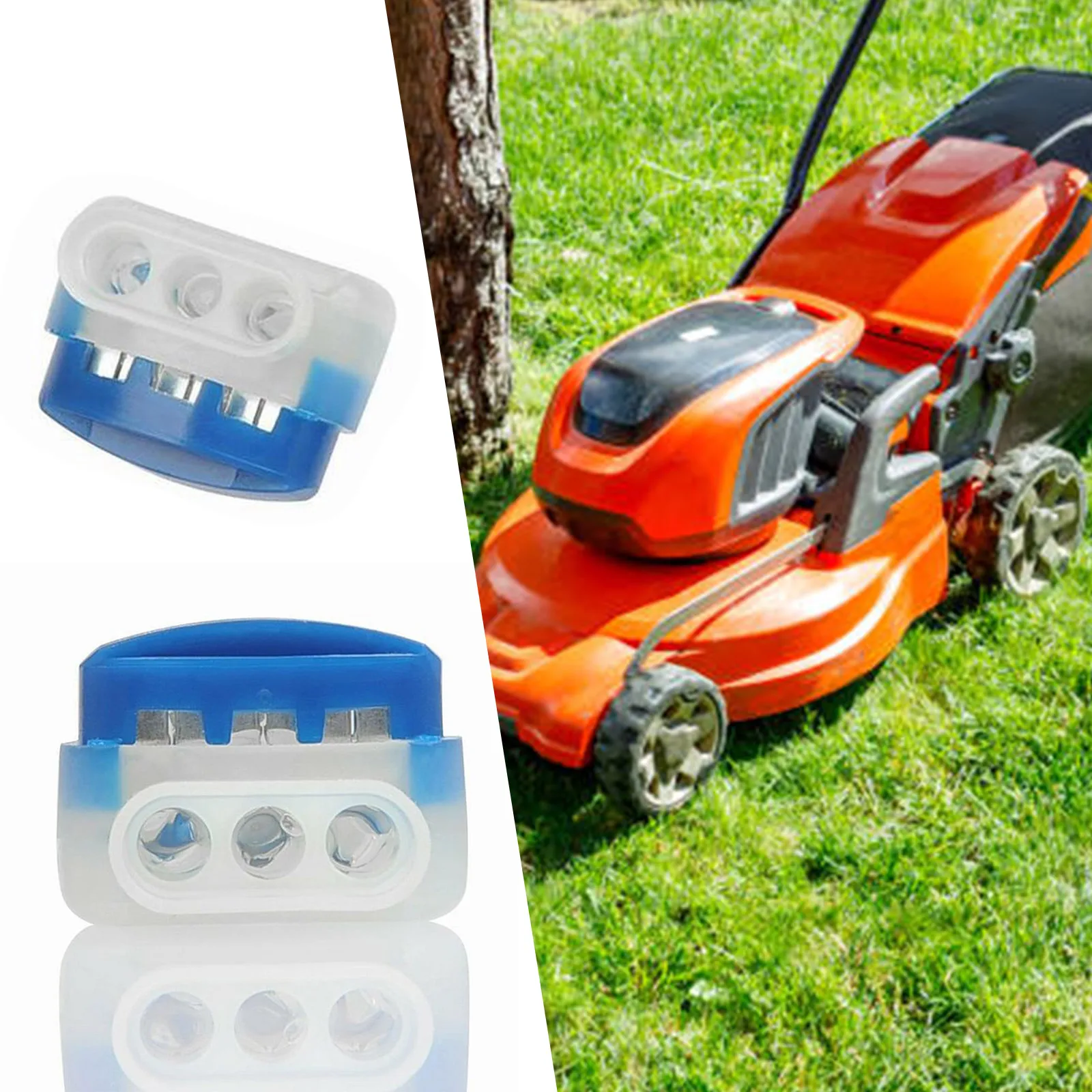 20pcs Waterproof Cable Connectors For Lawn Mower 3 Pore Terminal Blocks Garden Power Tool Accessories And Parts
20pcs Waterproof Cable Connectors For Lawn Mower 3 Pore Terminal Blocks Garden Power Tool Accessories And Parts