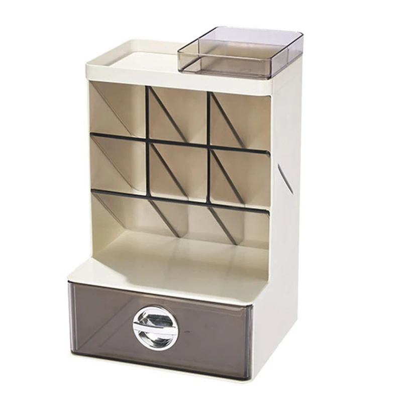 1 PCS Desk Organizer Pencil Organizer With Drawer For Desk Office Organization, For Brush Organizer Office School
1 PCS Desk Organizer Pencil Organizer With Drawer For Desk Office Organization, For Brush Organizer Office School