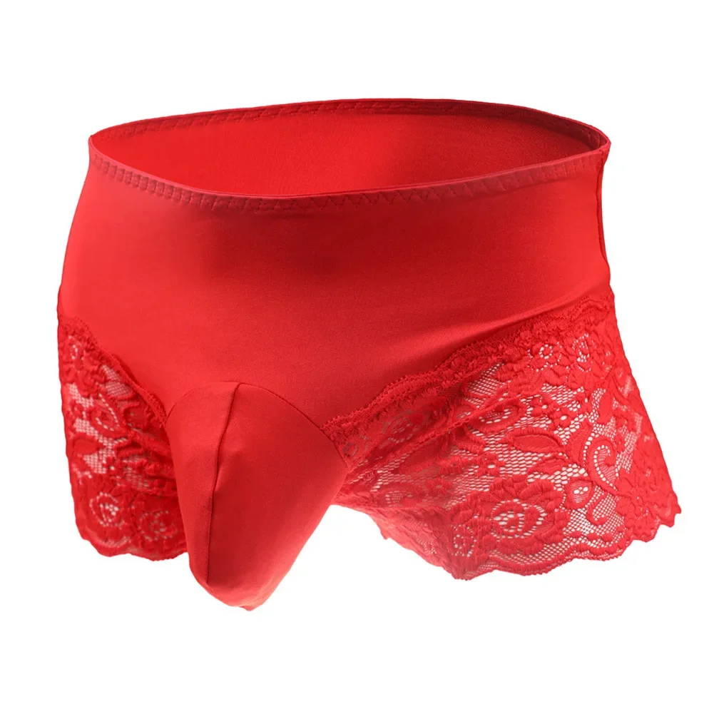 Men Trunks Sexy Sissy Lace Sexy Gay Shorts U Convex Pouch Boxer Briefs Underwear Cotton Lingerie Low Rise Pouch Panties
Men Trunks Sexy Sissy Lace Sexy Gay Shorts U Convex Pouch Boxer Briefs Underwear Cotton Lingerie Low Rise Pouch Panties