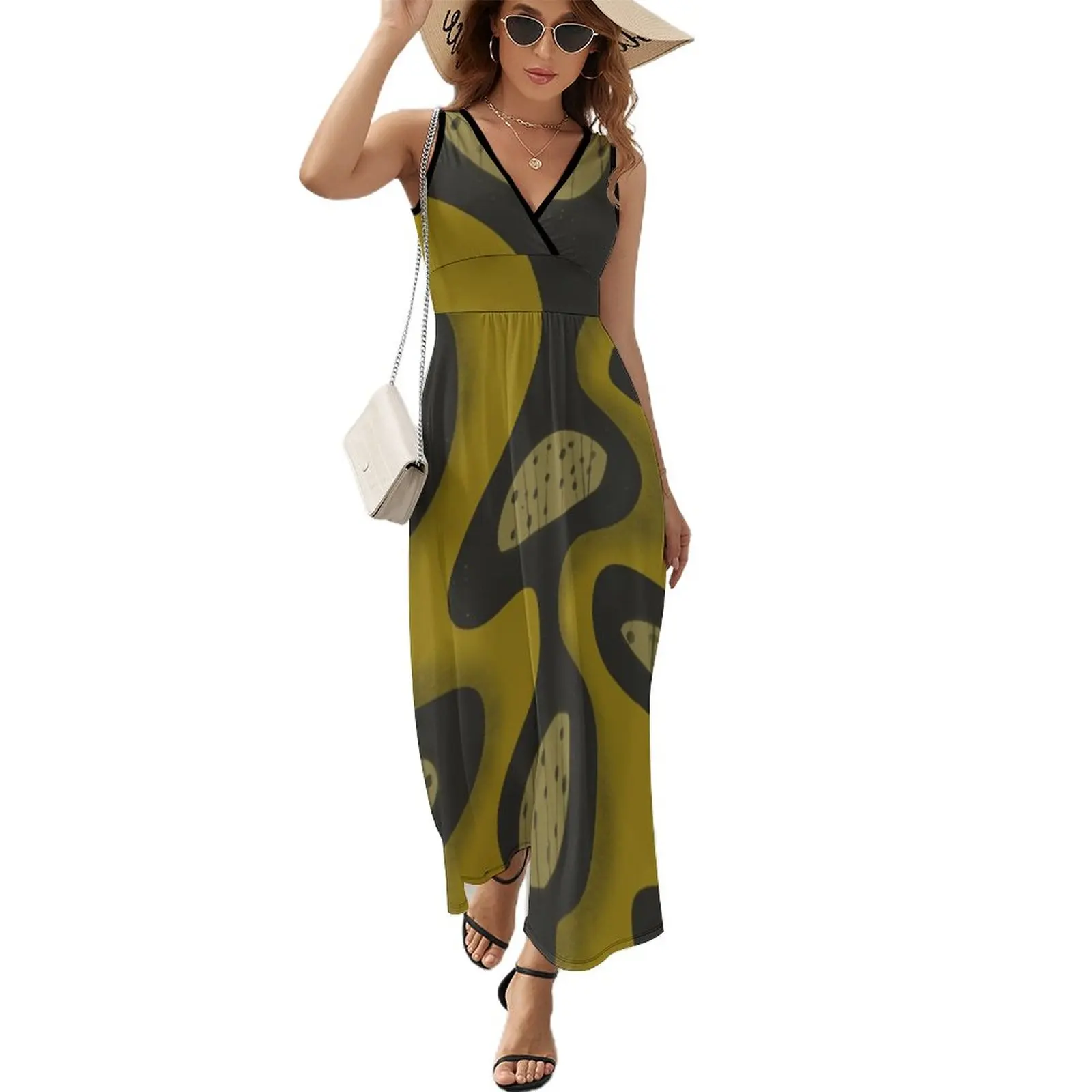 Mid Century Modern 2 Sleeveless Dress beach outfits for women dresses ladies 2023 summer Women's summer suit
Mid Century Modern 2 Sleeveless Dress beach outfits for women dresses ladies 2023 summer Women's summer suit